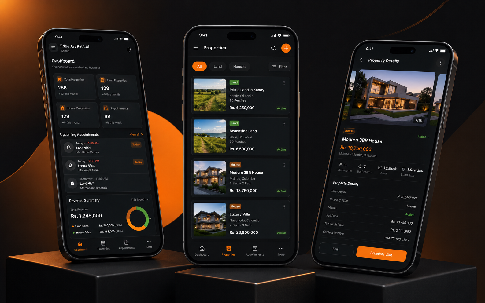 Real Estate Sales Management Mobile App